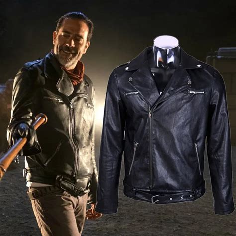 negan replica leather jacket|what jacket does negan wear.